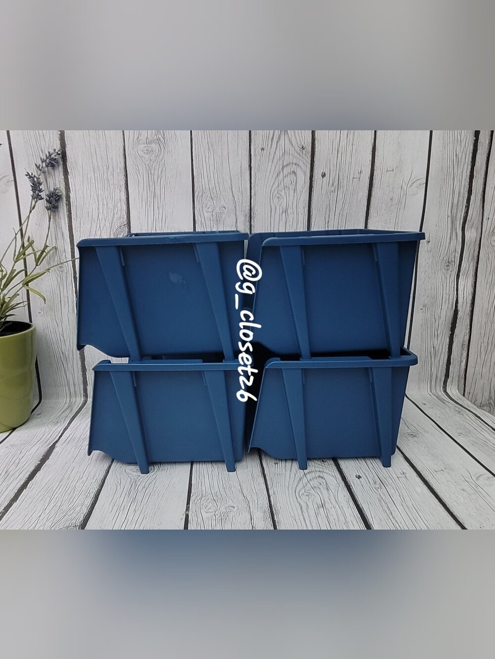 Stackable Mini Storage Bins by - Picture 6 of 8